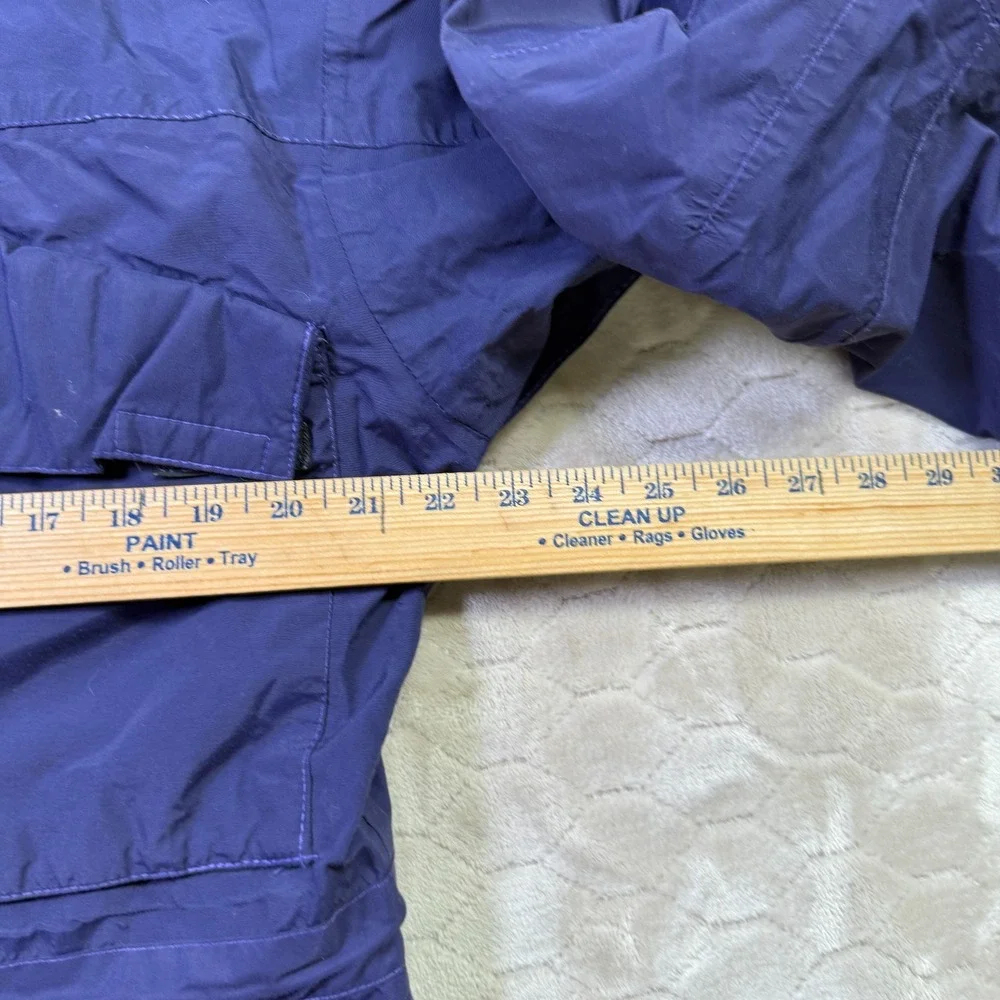 VTG 90s North Face Gore-Tex Cargo Winter Jacket Purple Made in USA Med Rare
